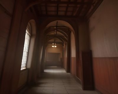 密桃视频技术团队在现代化办公室内讨论4K视频编解码技术方案，专注而充满活力